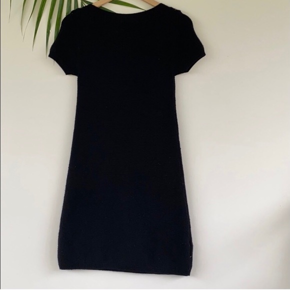 Ann Taylor Loft black sweater dress. - Picture 2 of 2